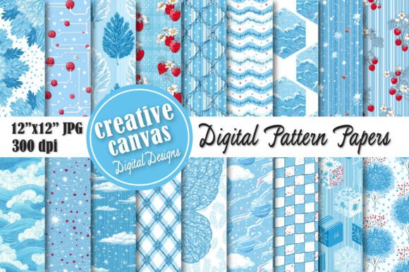 Blue Coastal Seamless Pattern Bundle PNG: A Strategic Asset for Creative and Business Projects