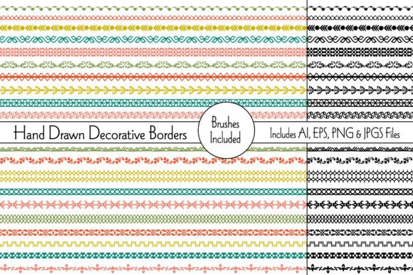 Hand Drawn Decorative Borders